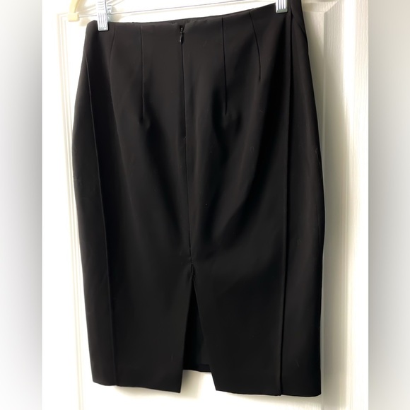 EXPRESS Black Midi Skirt fitted y2k skirt pencil skirt - Picture 4 of 13